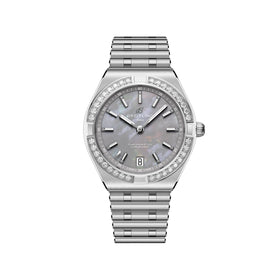 Breitling Chronomat B10 36 - Grey Mother of Pearl Dial