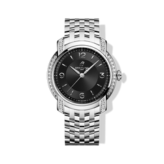 Breitling Lady Premier 32 with Black Dial and Lab Diamond Bezel