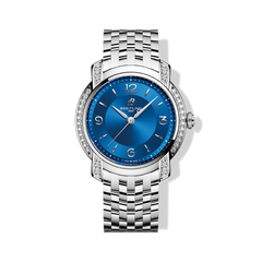 Breitling Lady Premier 32 with Radiant Blue Dial with Lab Diamonds