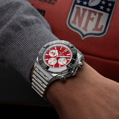 Breitling Super Chronomat B01 44 San Francisco 49ers Stainless Steel Watch