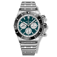 Breitling Super Chronomat B01 44 Philadelphia Eagles Stainless Steel Watch