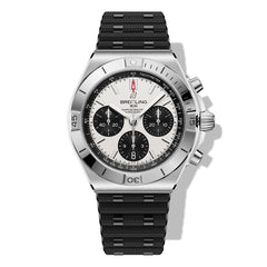 Breitling Chronomat B01 42 Rubber Strap - White Dial