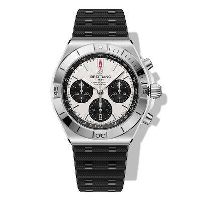 Breitling Chronomat B01 42 Rubber Strap - White Dial - Breitling product