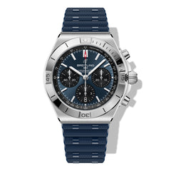 Breitling Chronomat B01 42 Rubber Strap - Blue Dial