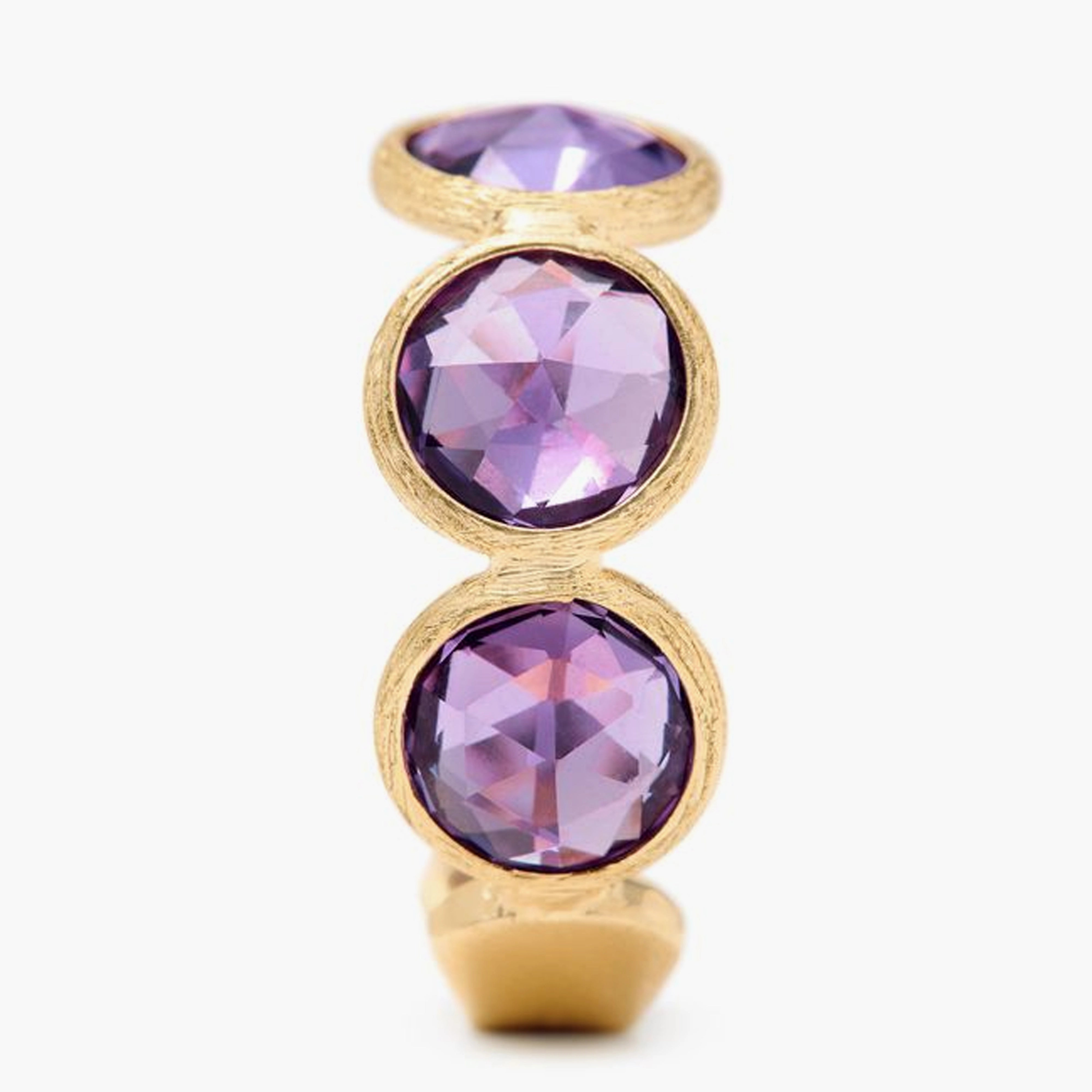 Marco Bicego Jaipur Color Five-Stone Amethyst Band