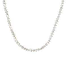 7 Carat Three Cluster Diamond Necklace