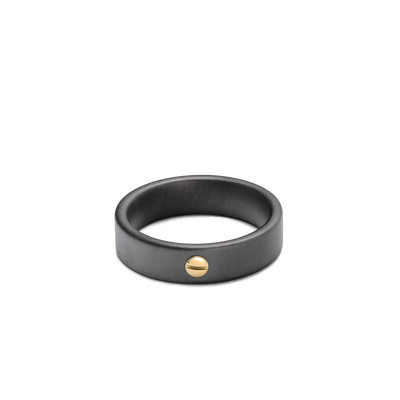Baraka Cyborg Ceramic Gold Screw Ring - Baraka product