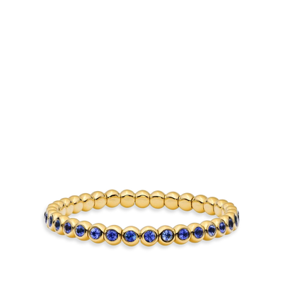 Blue Sapphire Stretch Bracelet - Private Label product