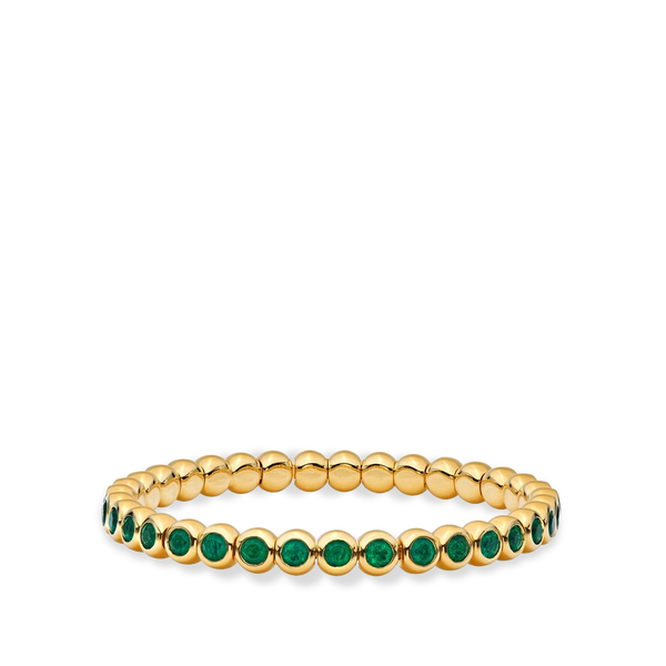 Emerald Stretch Bracelet