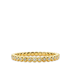 Diamond Bezel Stretch Bracelet