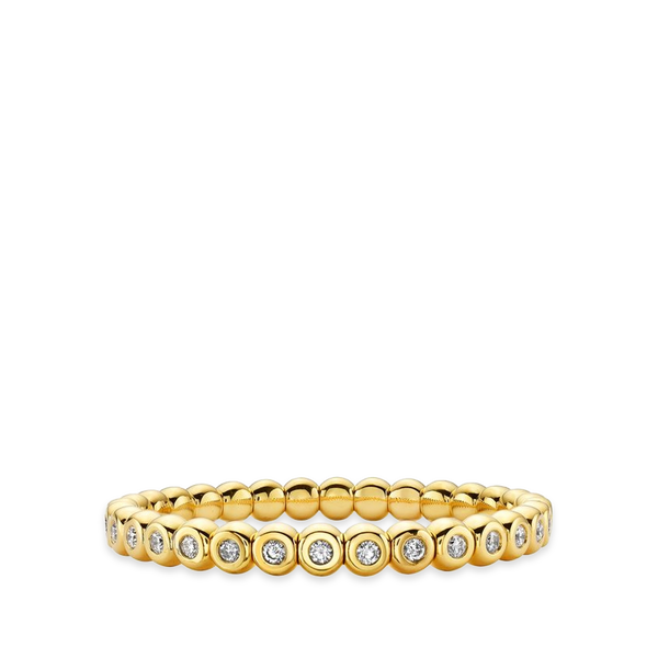 Diamond Bezel Stretch Bracelet