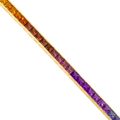 Bellarri Eternal Love Rainbow Gemstone 5mm Bracelet