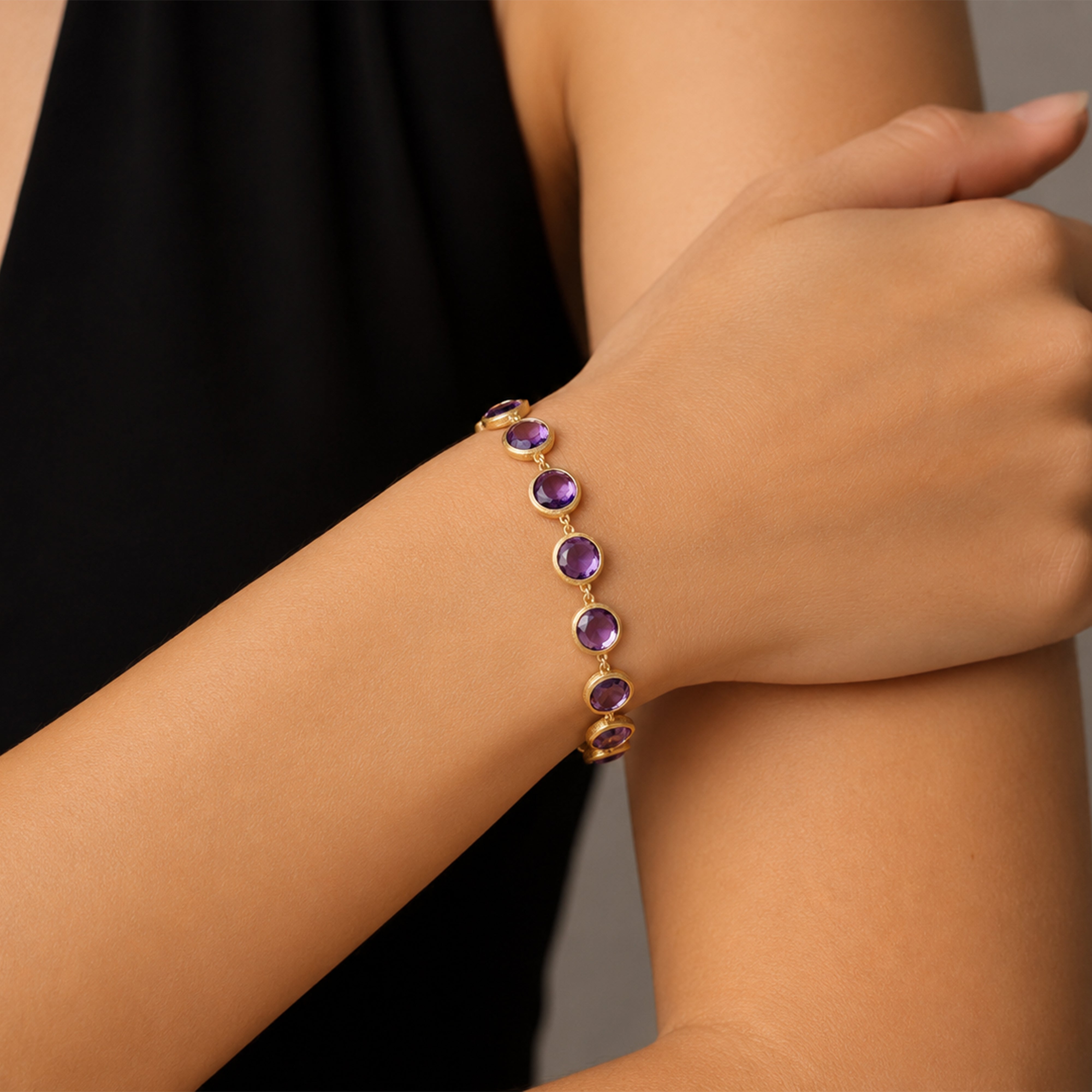 Marco Bicego Jaipur Color Amethyst Bracelet