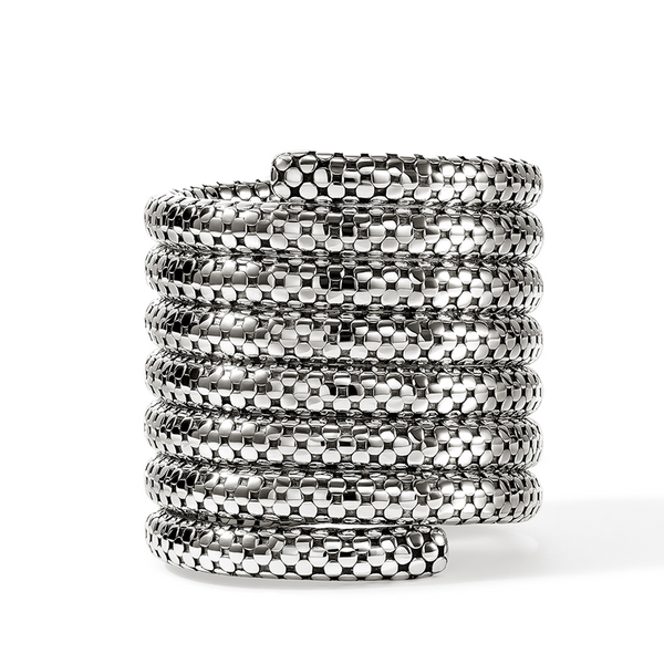 John Hardy Dot Seven Coil Silver Bracelet