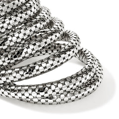 John Hardy Dot Seven Coil Silver Bracelet