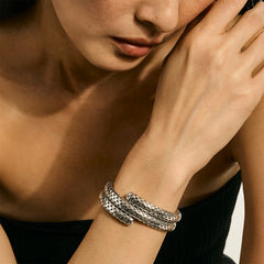 John Hardy Dot Double Coil Bracelet