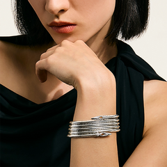 John Hardy Naga Multi Row Coil Bracelet