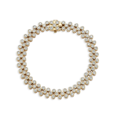 ONDYN Chequer Diamond Tennis Bracelet - ONDYN product