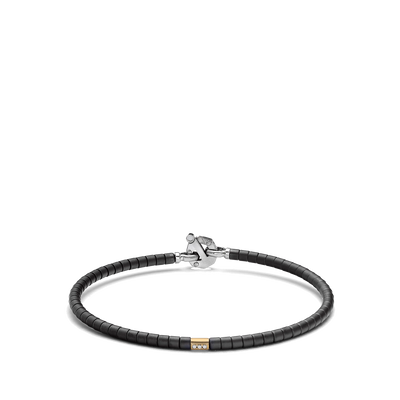 Baraka Cyborg Ceramic Thin Black Bracelet - J.R.DUNN product