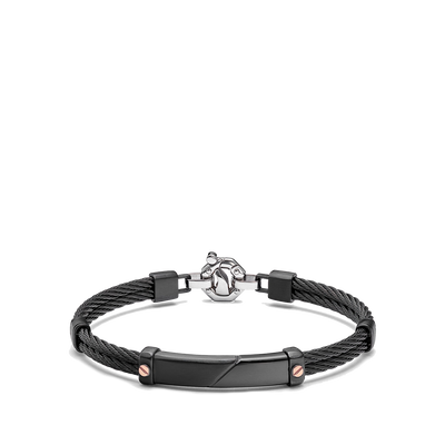 Baraka 316L Black Cable Station Bracelet - Baraka  product