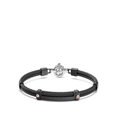 Baraka 316L Black Cable Bracelet - Baraka product