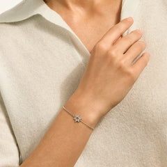 John Hardy Essential Star of David 2mm Silver Chain Bracelet