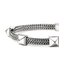 John Hardy Icon Stud 3 Station 6mm Bracelet