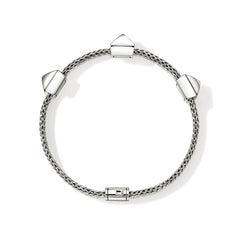 John Hardy Icon Stud 3 Station 6mm Bracelet