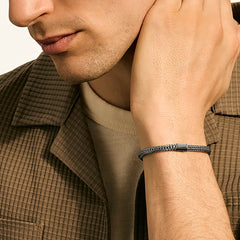 John Hardy Icon Dark Silver 5mm Bracelet