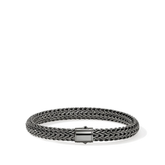 John Hardy Icon Dark Silver 7.5mm Bracelet
