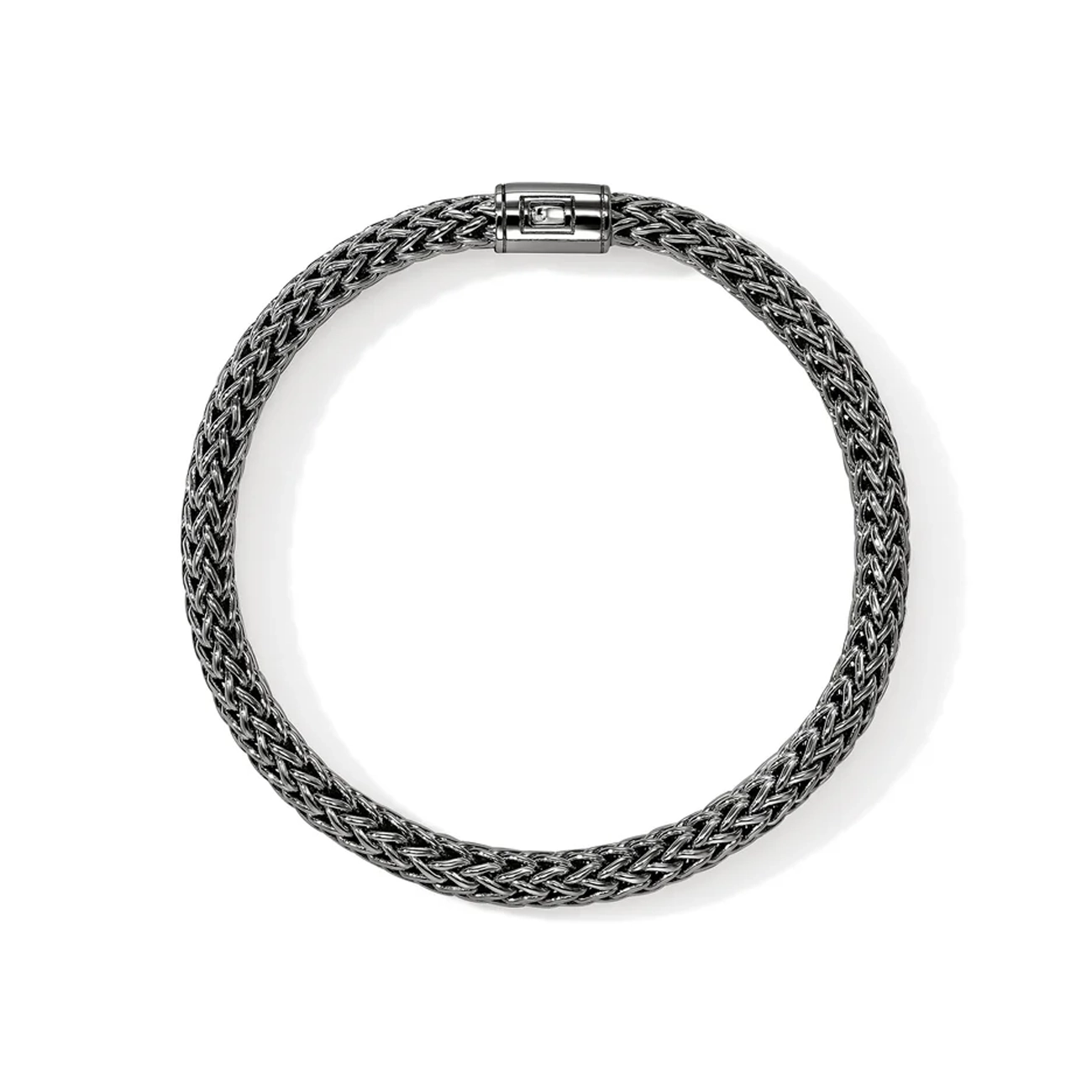 John Hardy Icon Dark Silver 7.5mm Bracelet