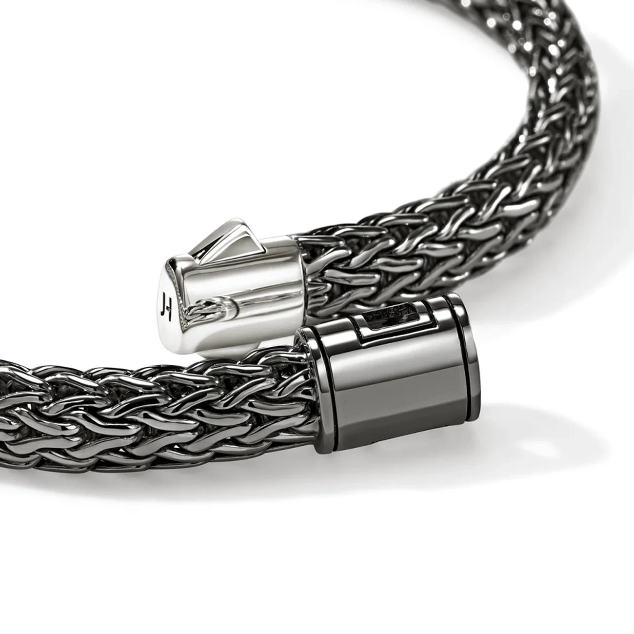 John Hardy Icon Dark Silver 6.5mm Bracelet