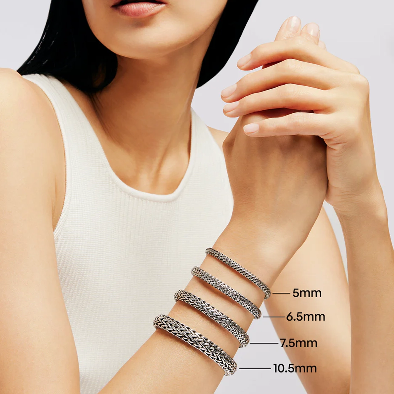 John Hardy Icon Silver 10.5mm Bracelet