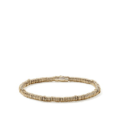 John Hardy Heishi Gold Rondel Bracelet