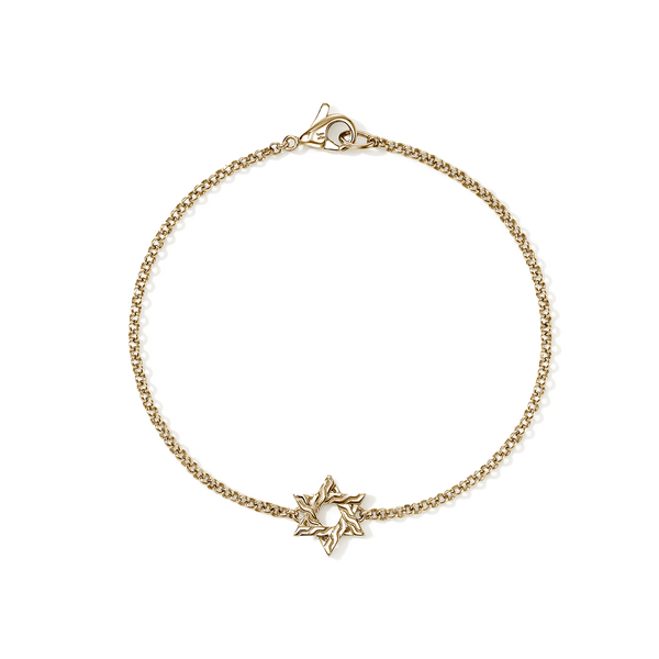 John Hardy Essentials Star of David 2mm Chain Bracelet