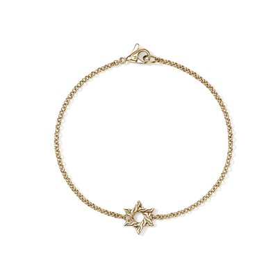 John Hardy Essentials Star of David 2mm Chain Bracelet - John Hardy product