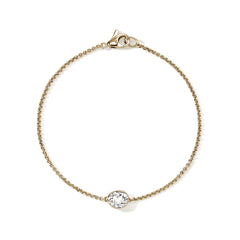 John Hardy Lovestruck 0.75ctw Lab Grown Diamond Bracelet