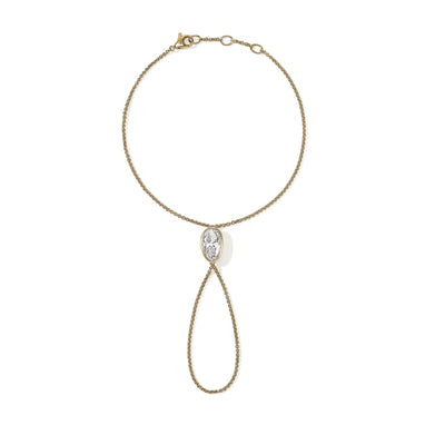 John Hardy Lovestruck Lab Grown Diamond, Gold Hand Chain - John Hardy product