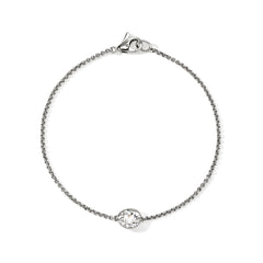 John Hardy Lovestruck 0.75ctw Lab Grown Diamond Station Bracelet