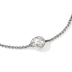 John Hardy Lovestruck 0.75ctw Lab Grown Diamond Station Bracelet