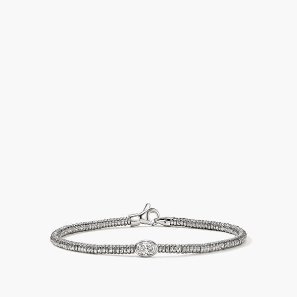 John Hardy Lovestruck Heishi Diamond Bracelet