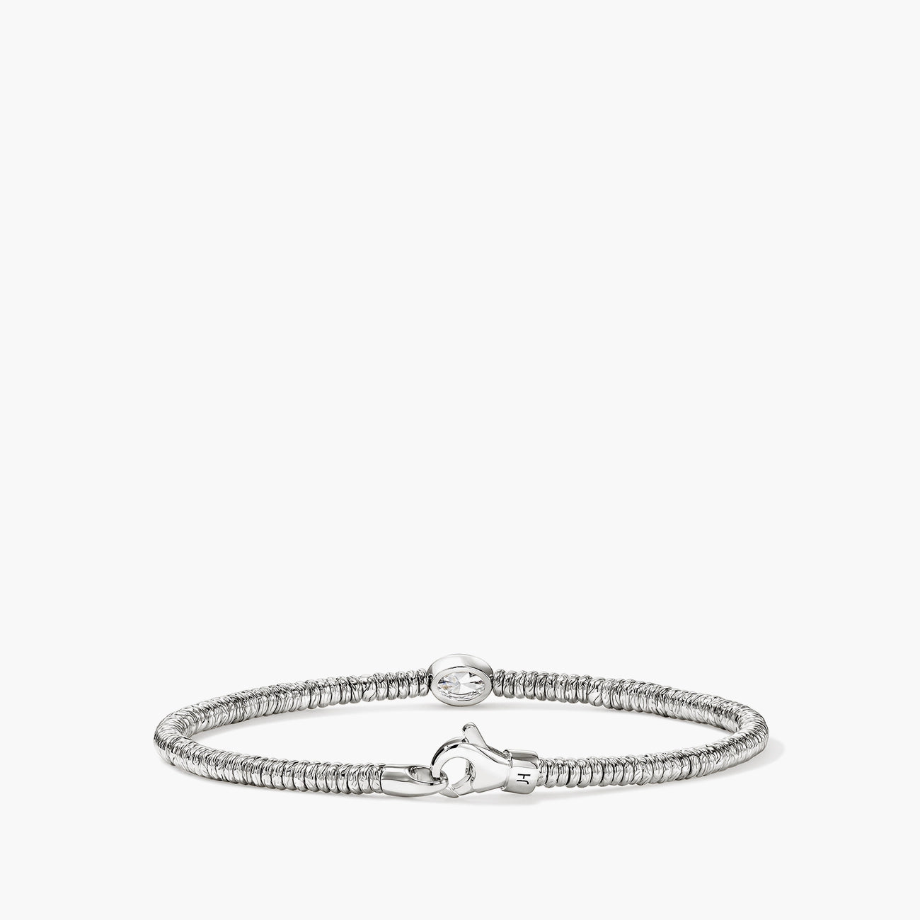 John Hardy Lovestruck Heishi Diamond Bracelet