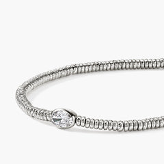 John Hardy Lovestruck Heishi Diamond Bracelet