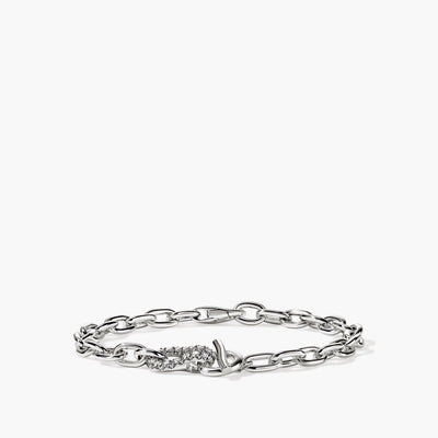 John Hardy Surf Bracelet with Diamond Pave Station - John Hardy product