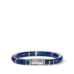 John Hardy Heishi Lapis Lazuli 8mm Beaded Bracelet
