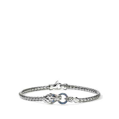 John Hardy Naga Blue Sapphire 3.5mm Bracelet - John Hardy  product