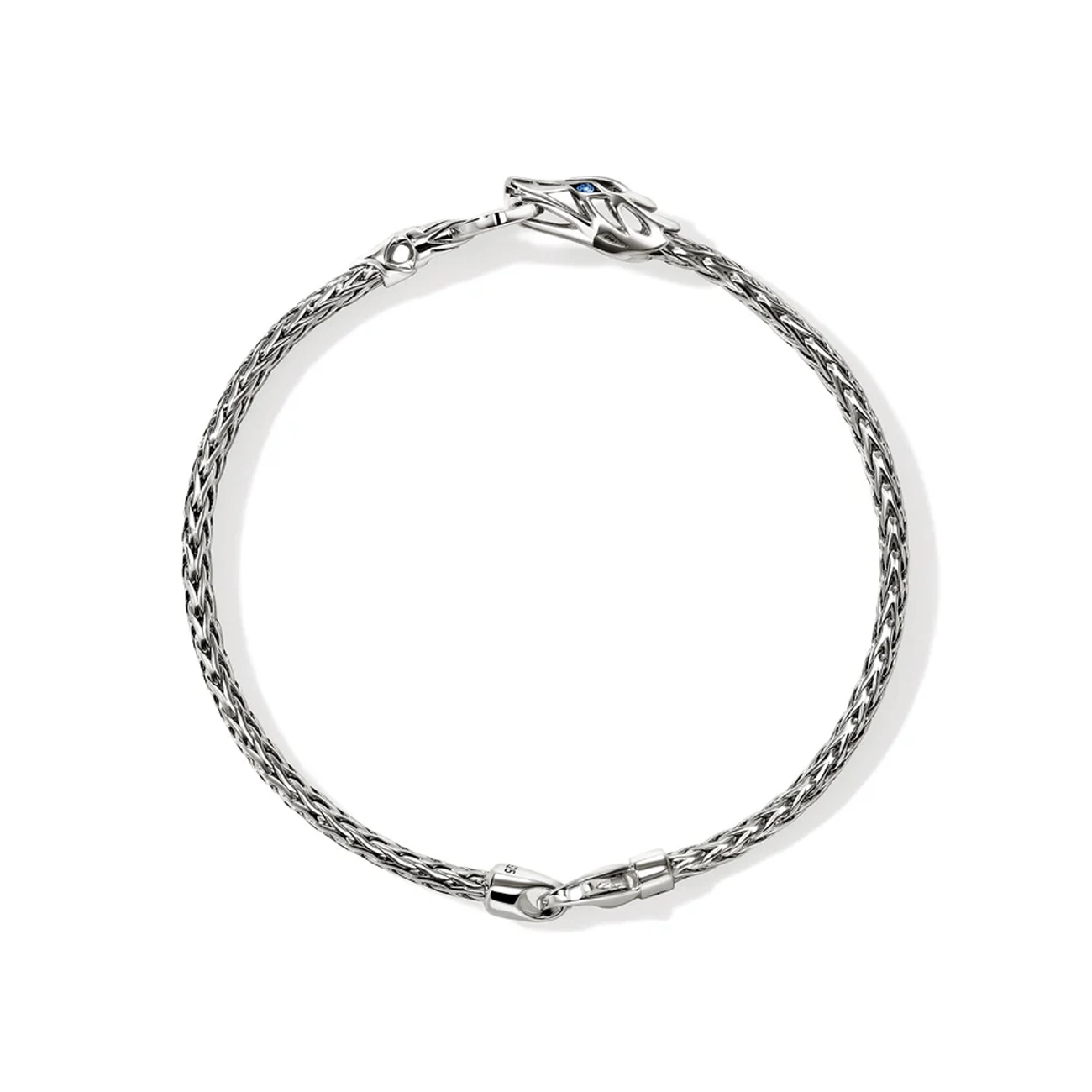 John Hardy Naga Blue Sapphire 3.5mm Bracelet