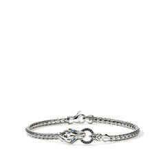 John Hardy Naga Black Sapphire 3.5mm Bracelet