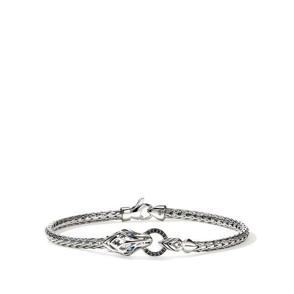 John Hardy Naga Black Sapphire 3.5mm Bracelet