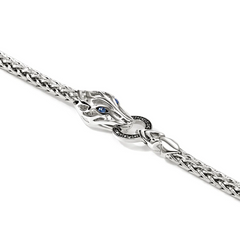 John Hardy Naga Black Sapphire 3.5mm Bracelet